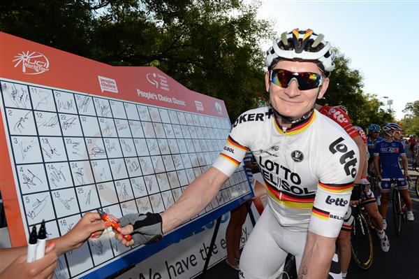 Andre Greipel signs in